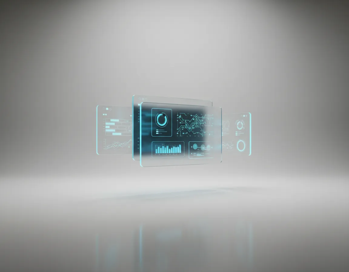 AI Internet Marketing Platform Interface Mockup