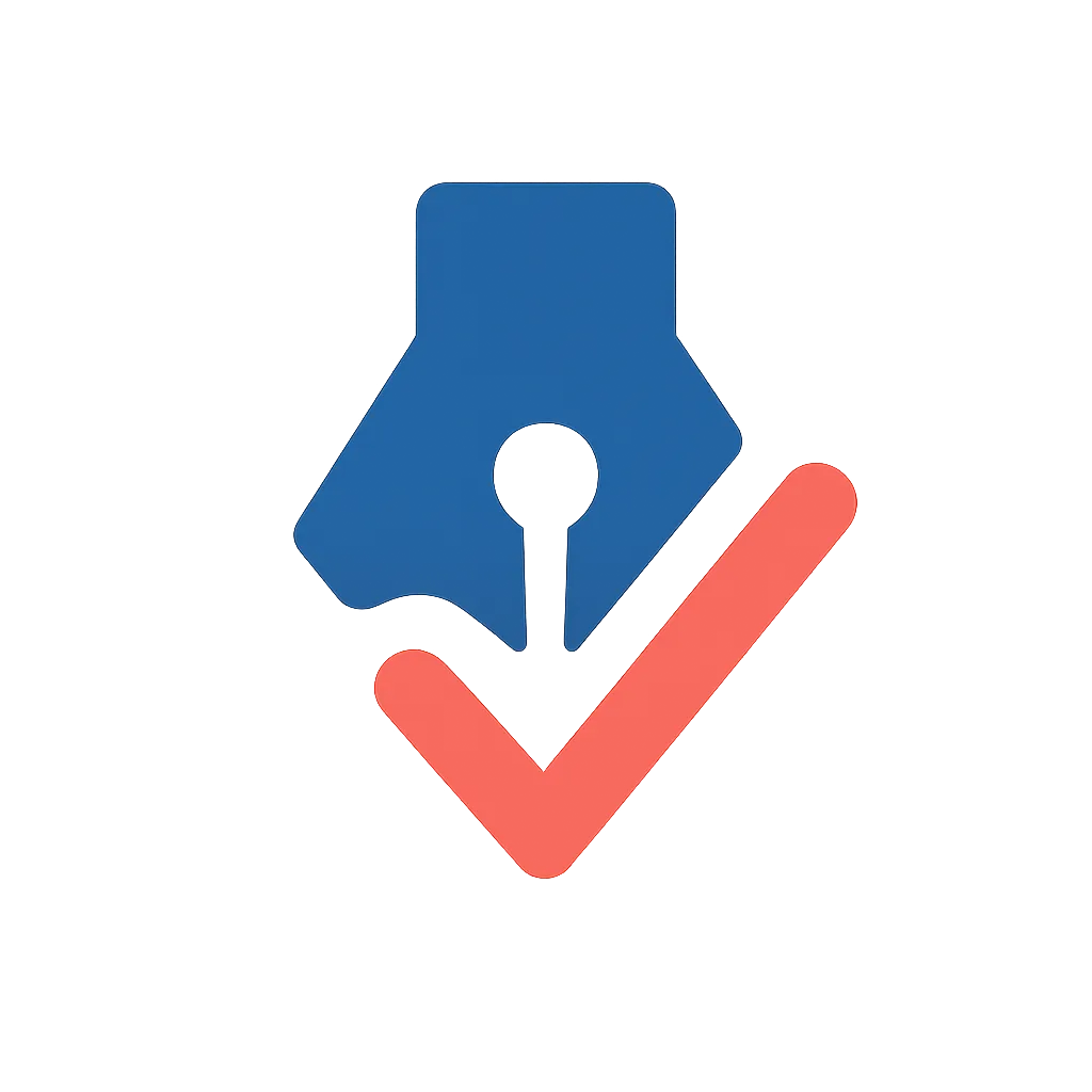 The Write VA brand mark