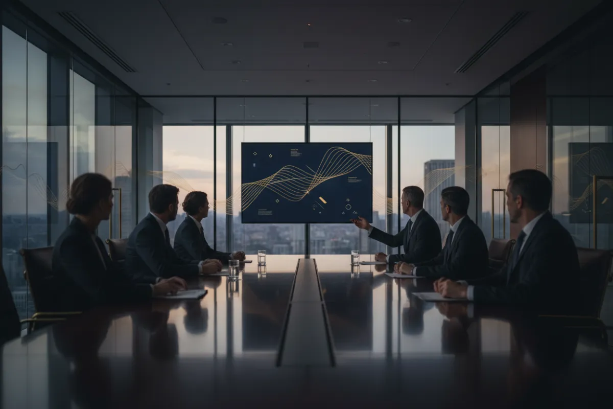 Corporate meeting indicating carrier approval