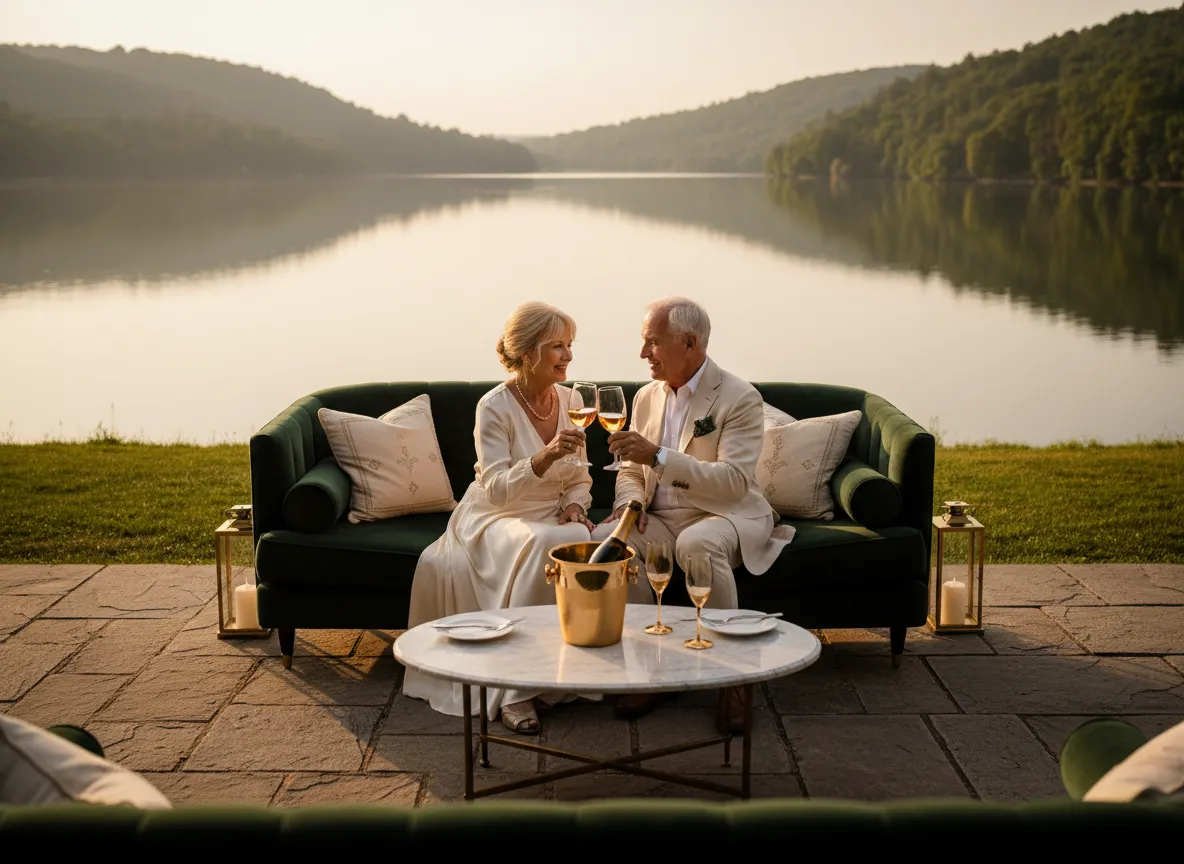 Retirees enjoying their lifestyle