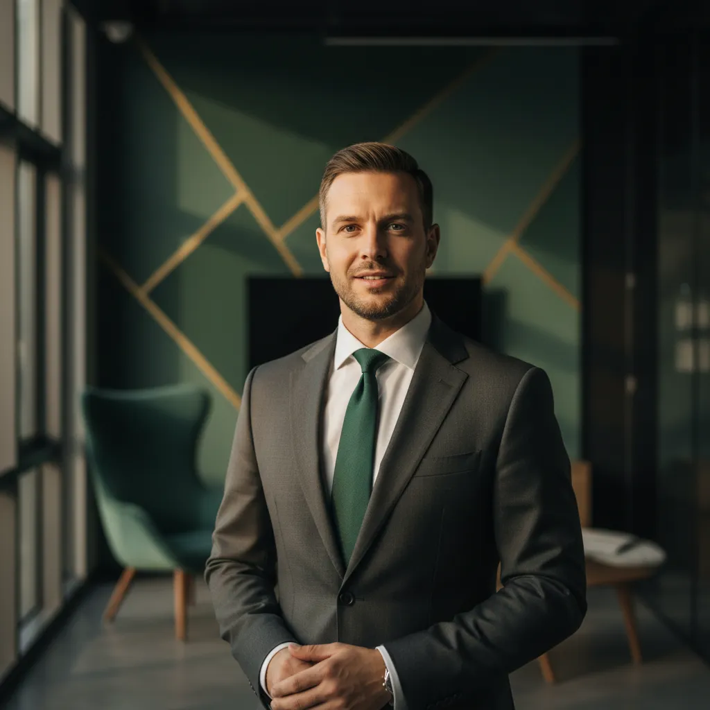 Portrait of a working professional