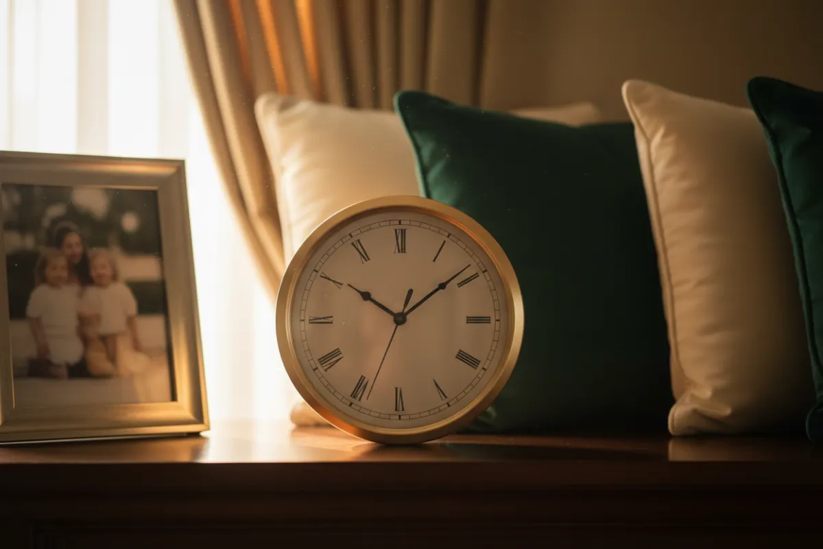 Conceptual image representing time passing for life insurance