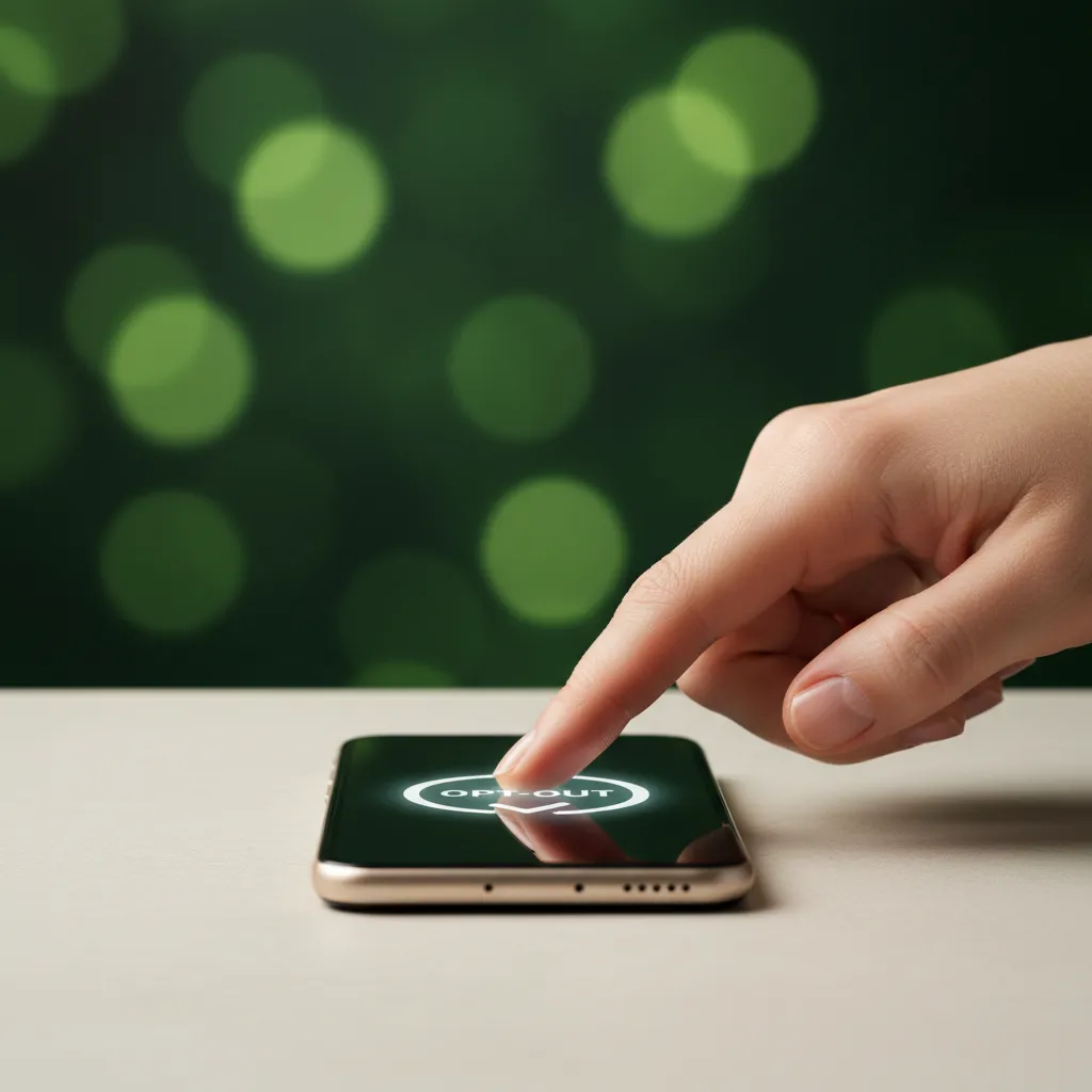 Opt Out of Communications visual