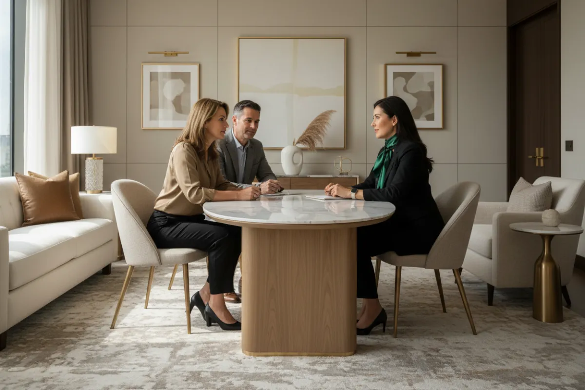 Financial planning conversation