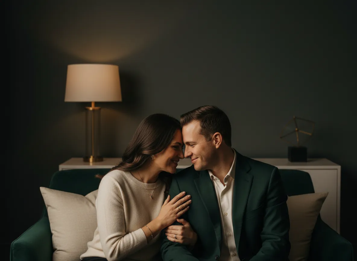 Married couples portrait