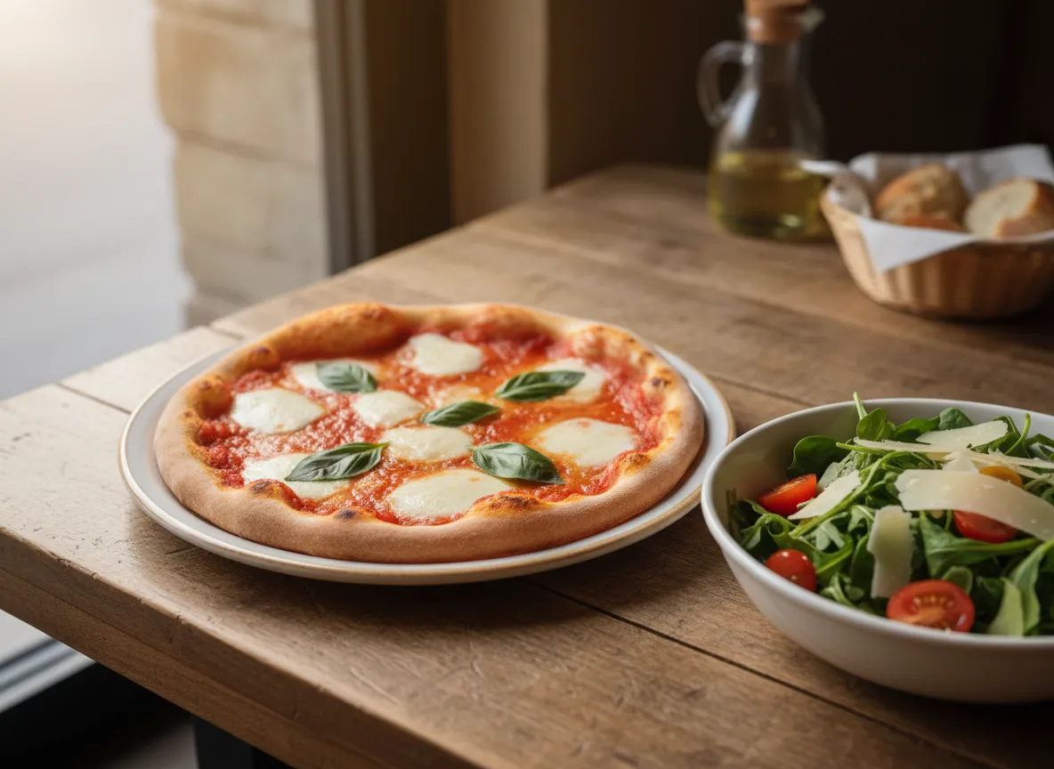 Lunch Special - personal pizza and fresh side salad