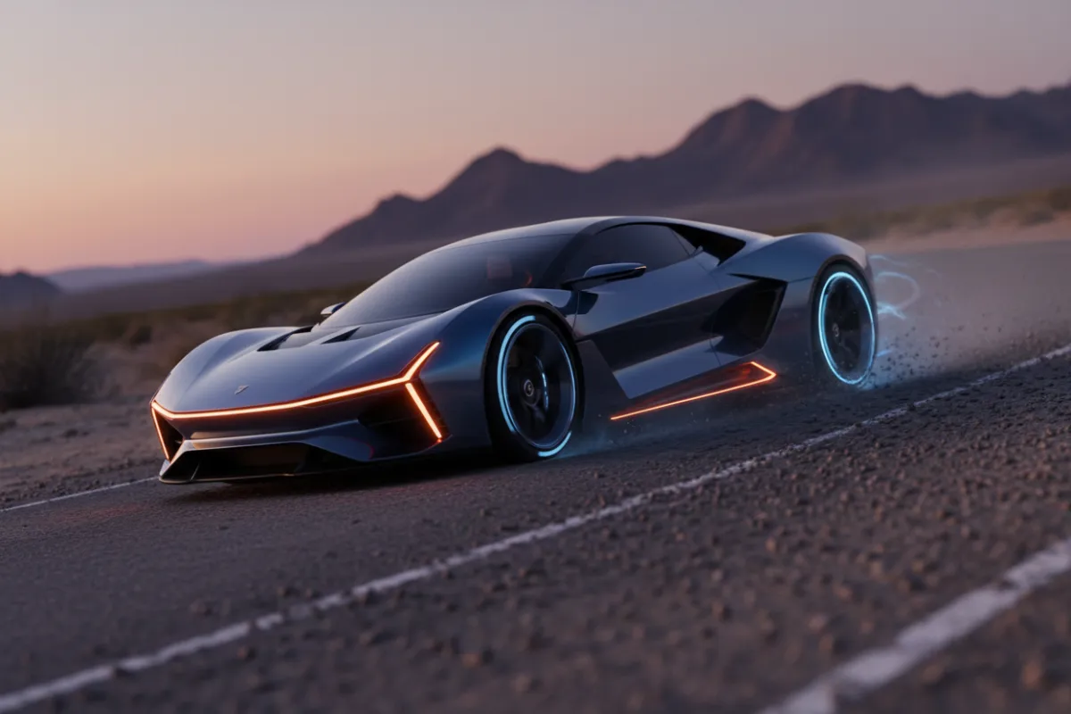 Figure shot of the ThunderRunner in motion with textured asphalt, editorial energy and clear product detail for an in-depth review.