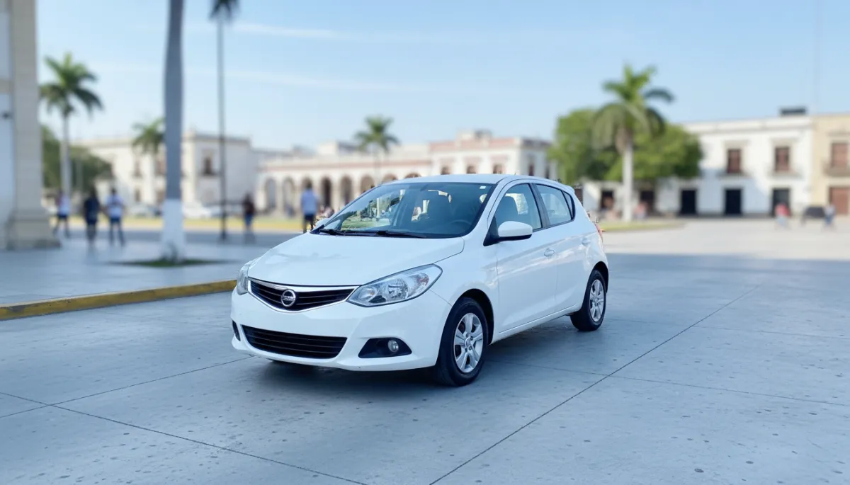 Compact rental car in Mérida