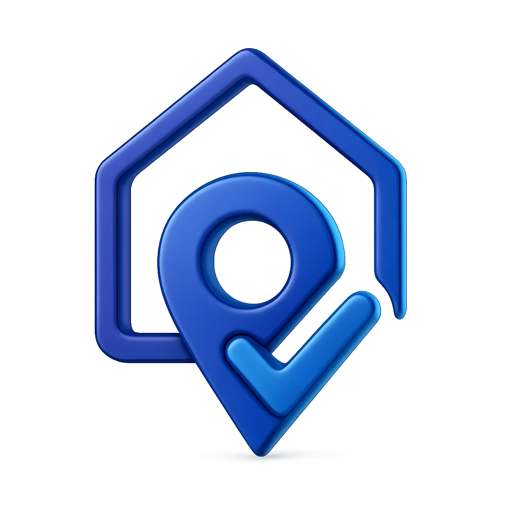 Abstract 3D Property Buying Icon