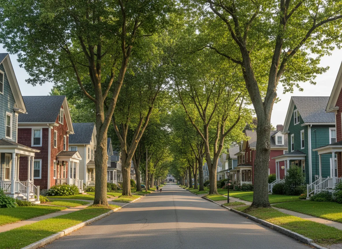 Taunton, MA residential neighborhood