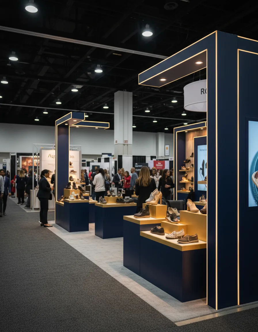 Official TASM exhibitor booths showing on-floor visibility