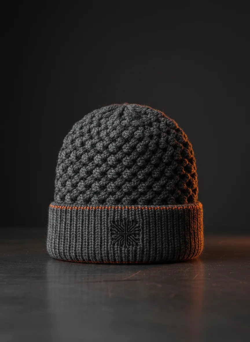 Custom wholesale knitwear project for tech company