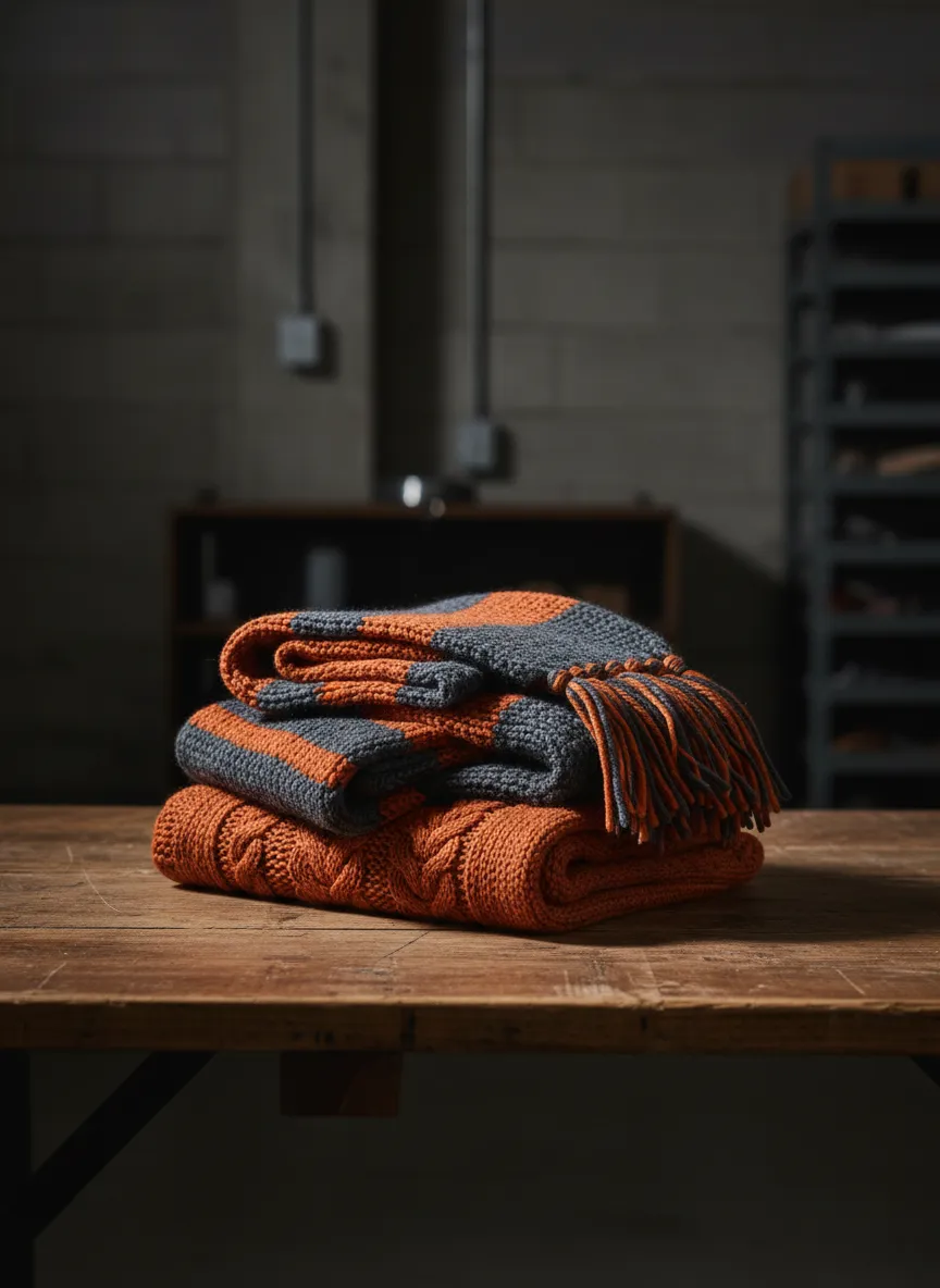 Custom wholesale knitwear project for sports team