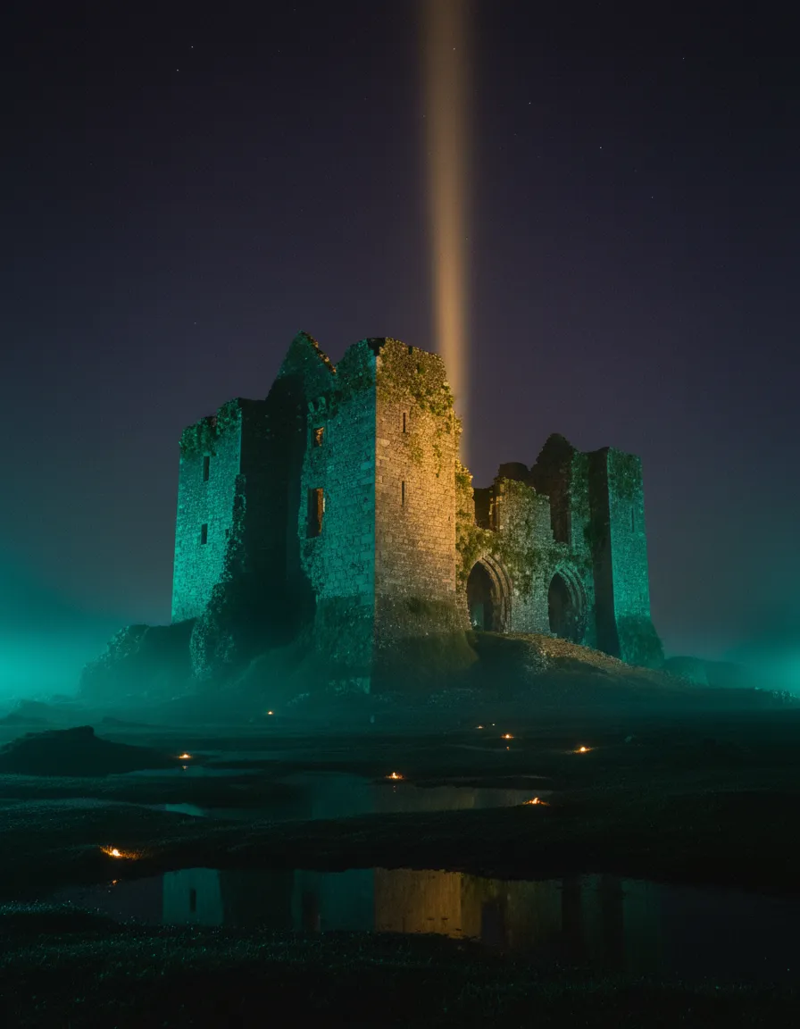 Mystical Blarney Stone Ireland mist