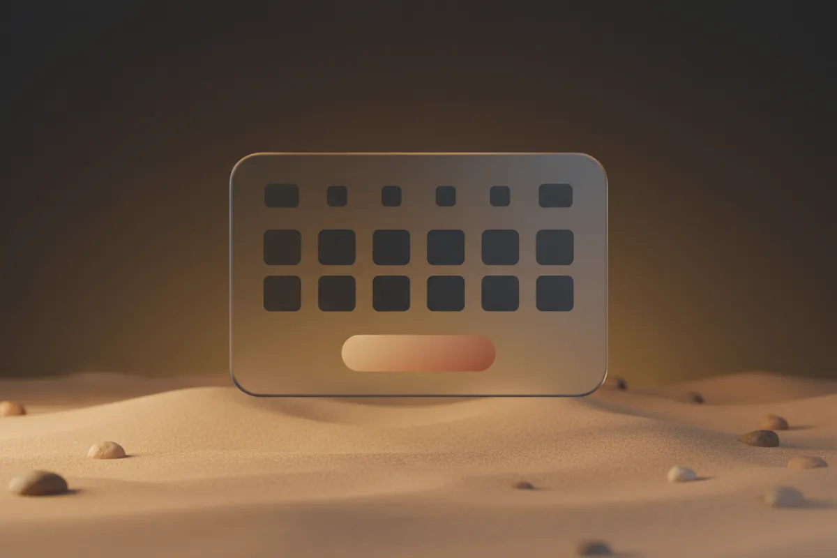 Calendar Selection Interface Placeholder
