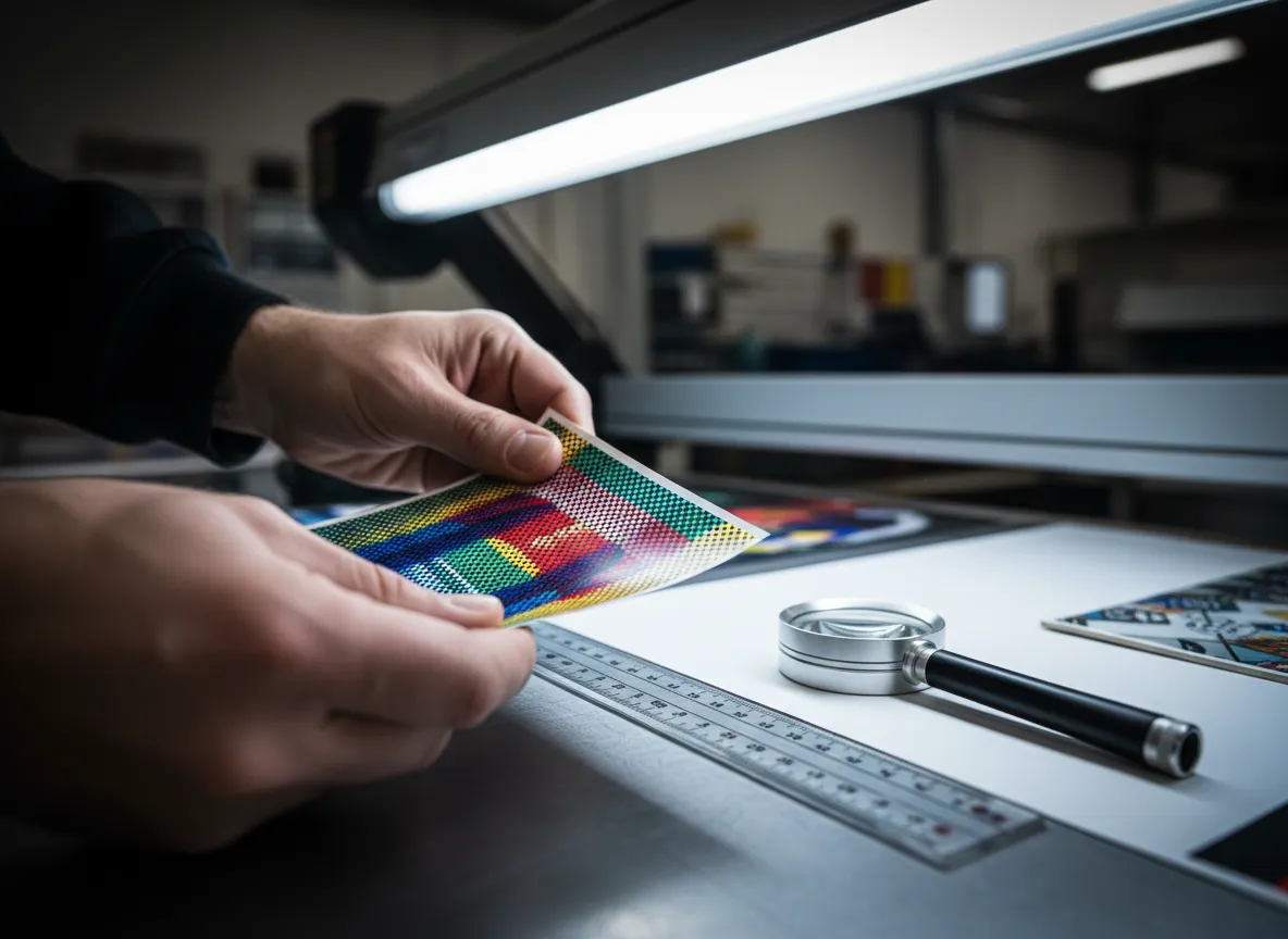 Detalle de impresión y calidad de acabados de Garsan