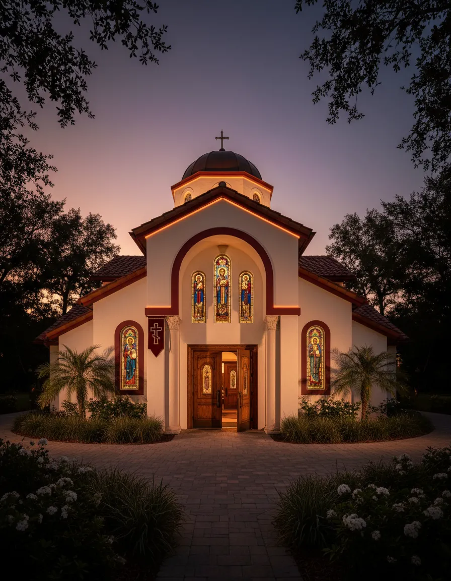 Exterior of St. Justin Martyr Orthodox Church
