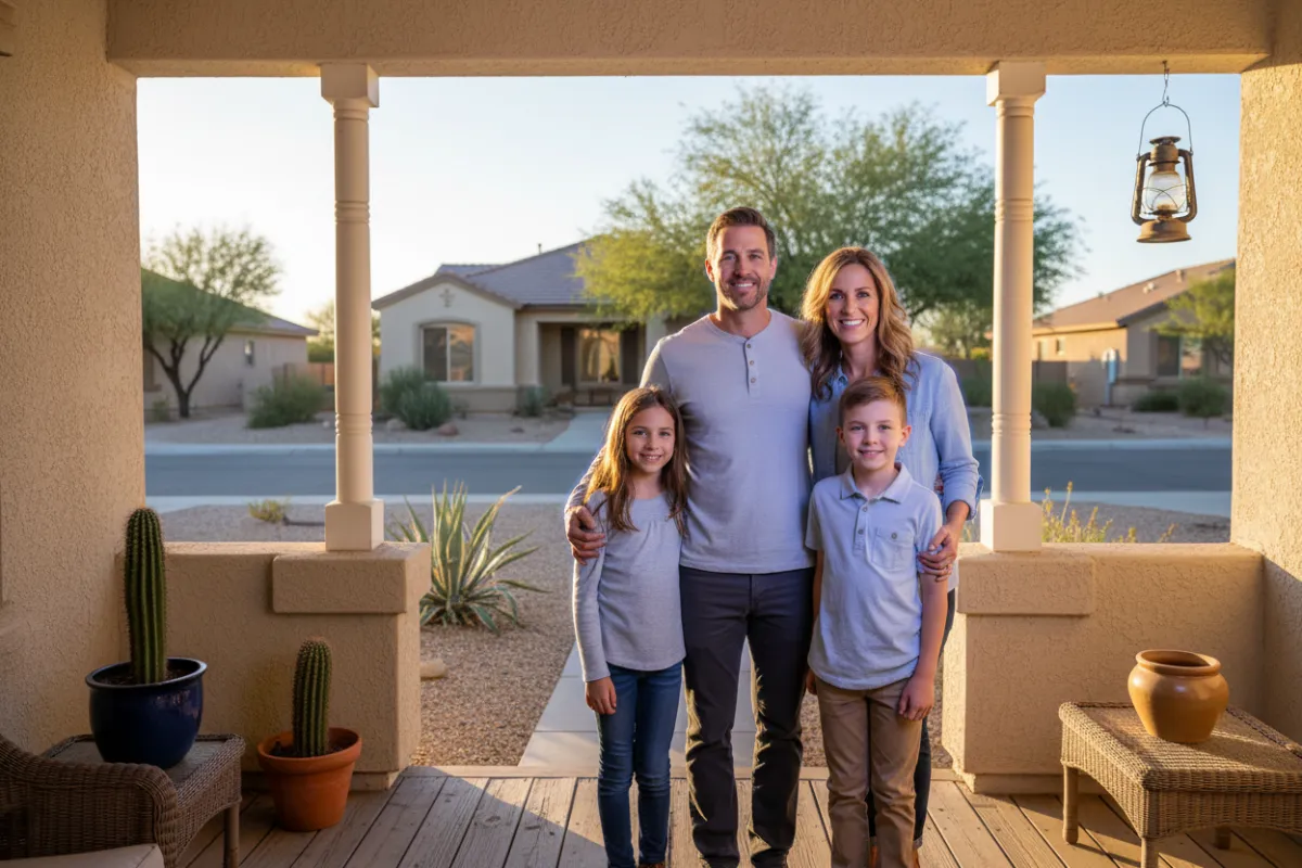 Family safely staying in their home after reducing debt