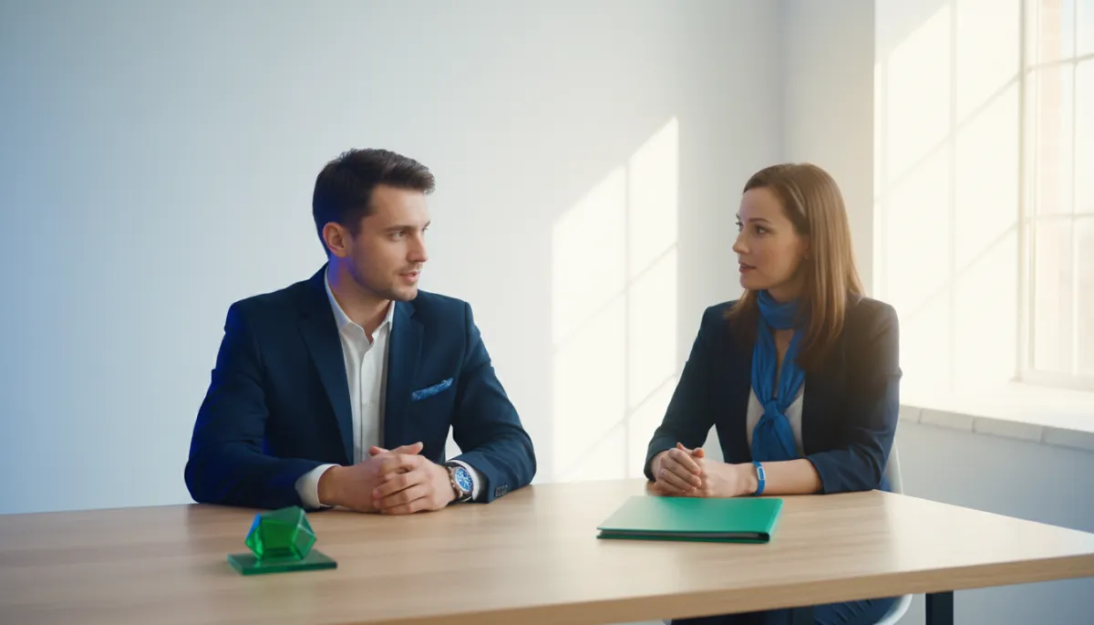 Professional credit consultation meeting