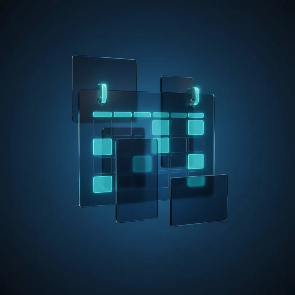 Dashboard showing automated appointment bookings and calendar sync