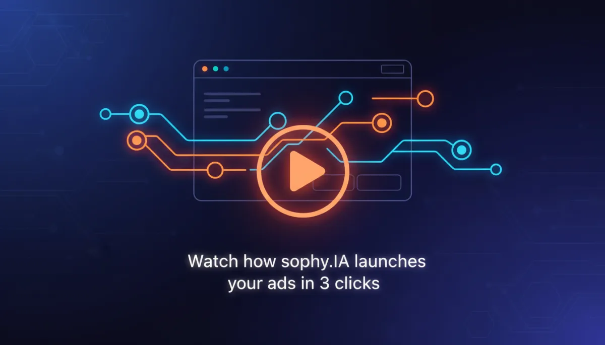 Thumbnail del video: Mira cómo sophy.IA lanza tus anuncios en 3 clics