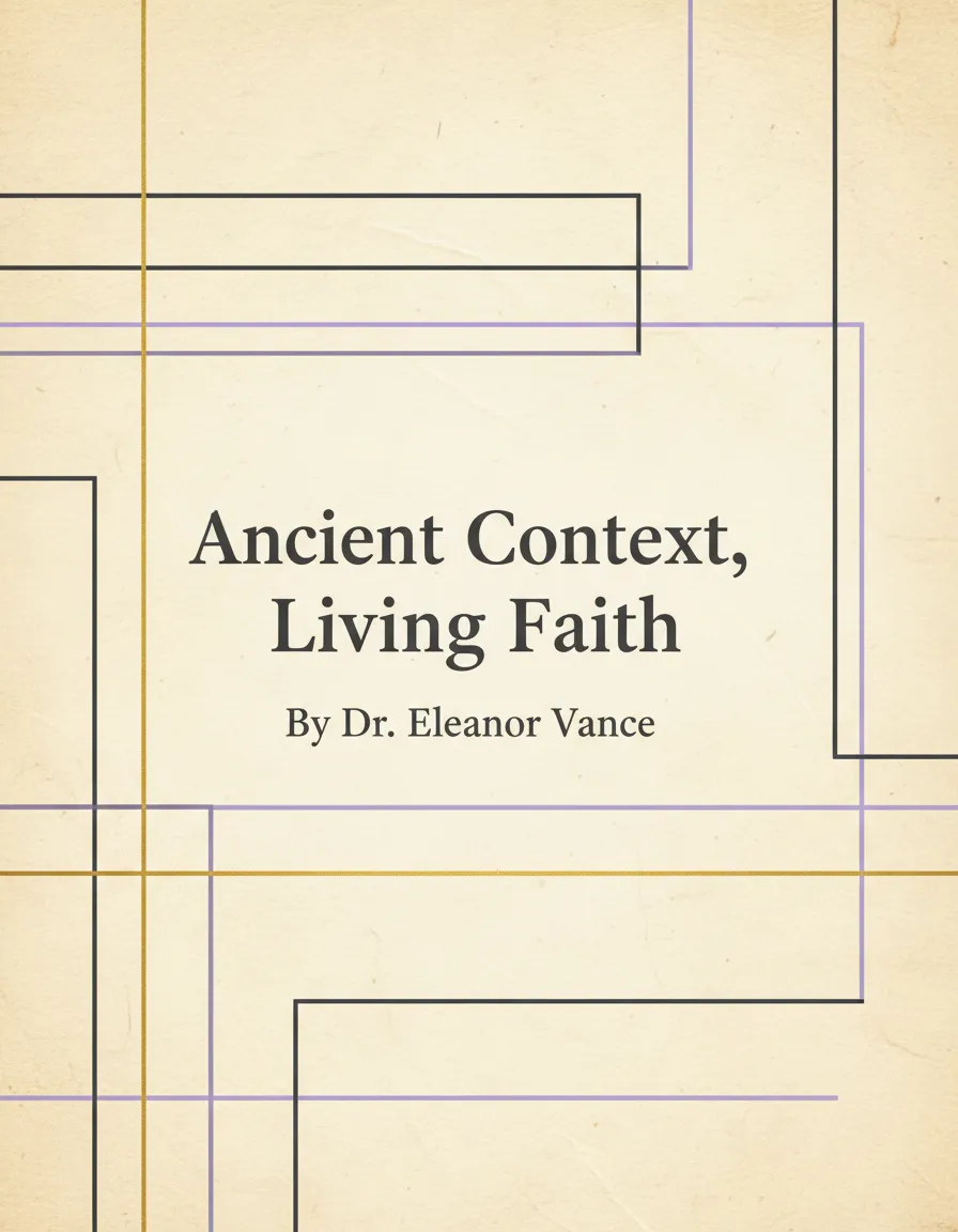 Book cover: Ancient Context, Living Faith