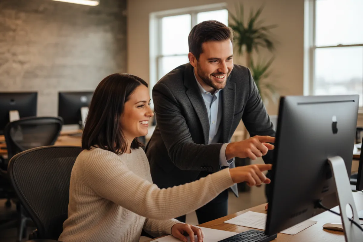 Digital marketing analytics dashboard hero