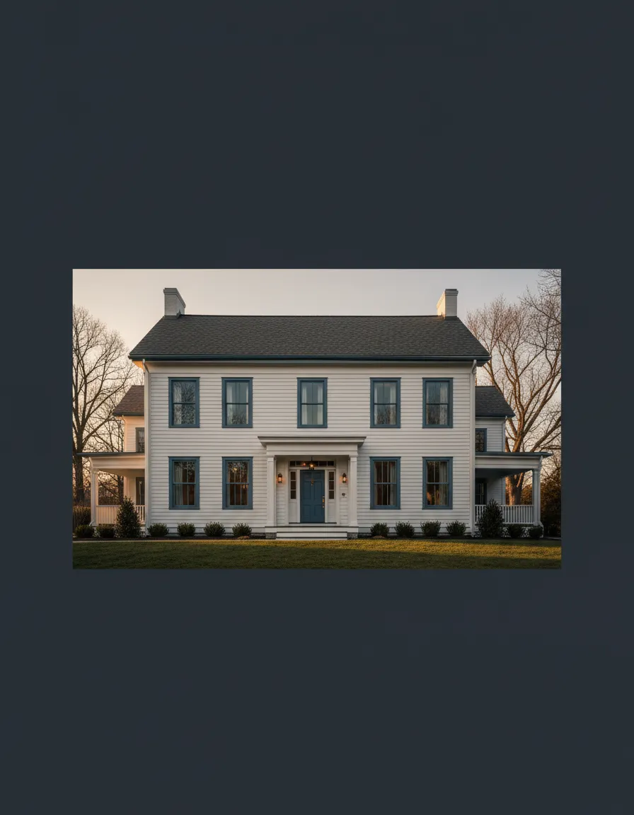 Exterior residential painting and restoration