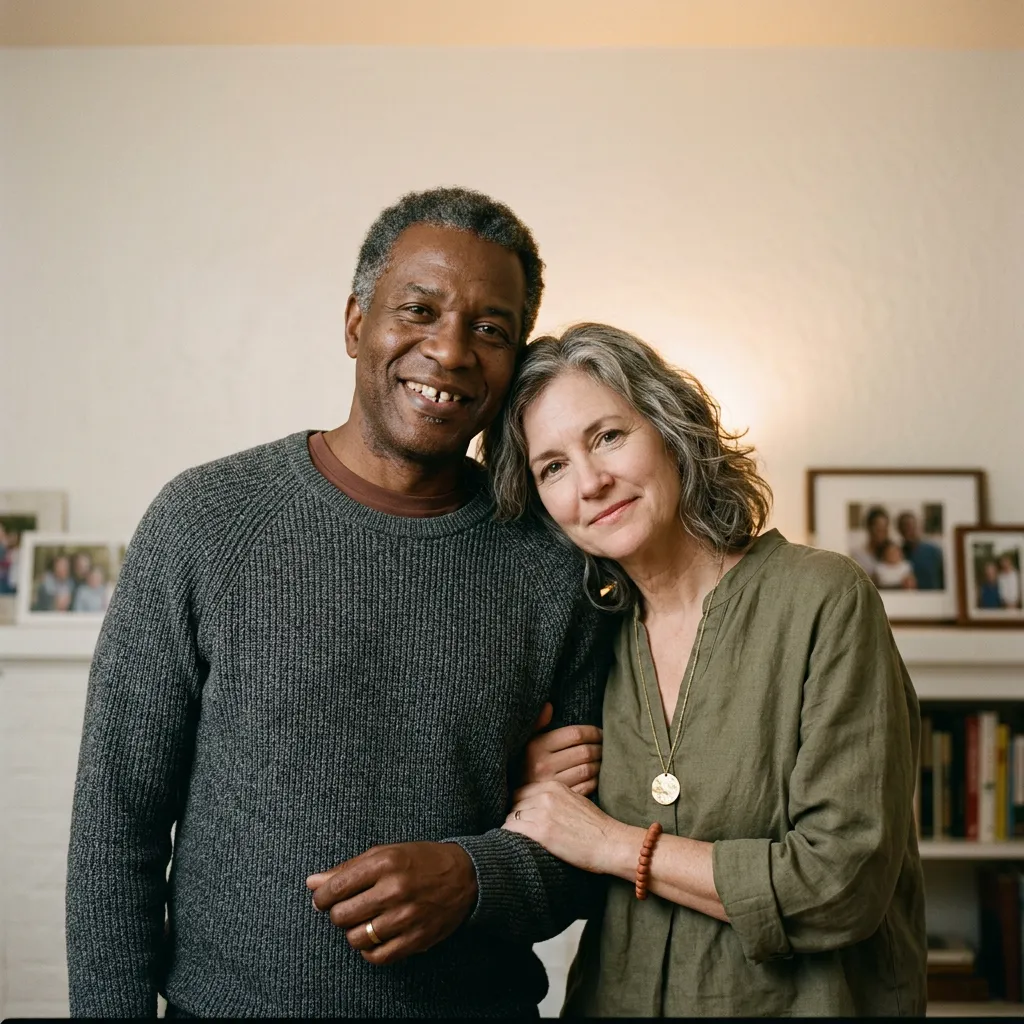 Portrait of Marcus and Leah Sterling
