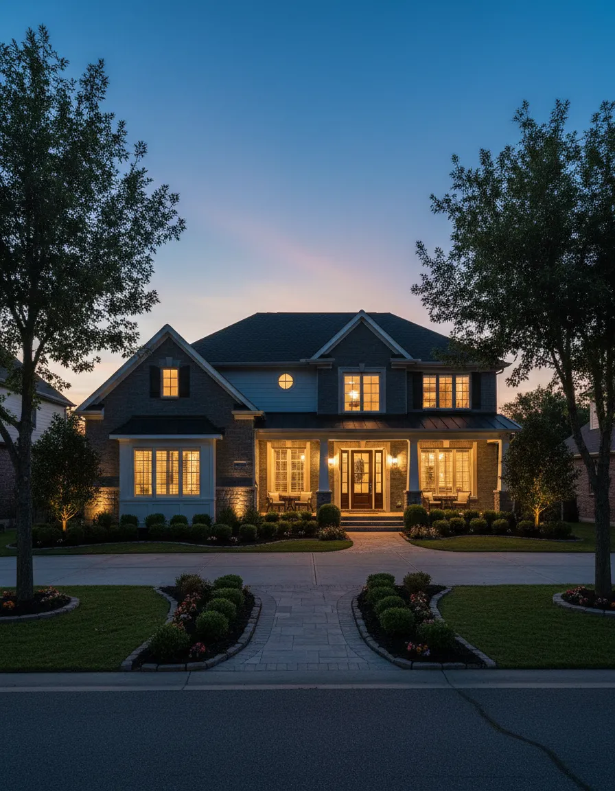 Exterior twilight - photography, videography, 360° tour & floor plan example — the Niagara Region, ON