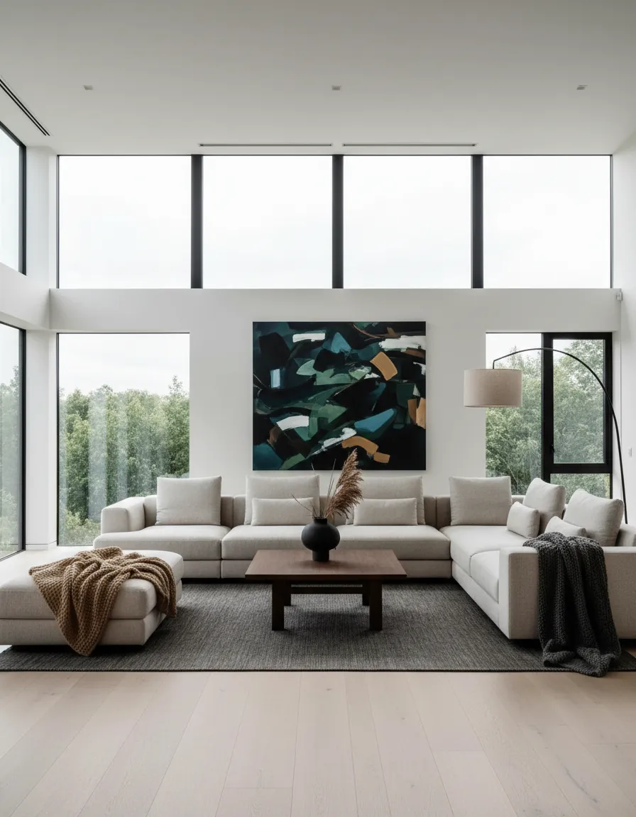 Living room - photography, videography, 360° tour & floor plan example — the Niagara Region, ON