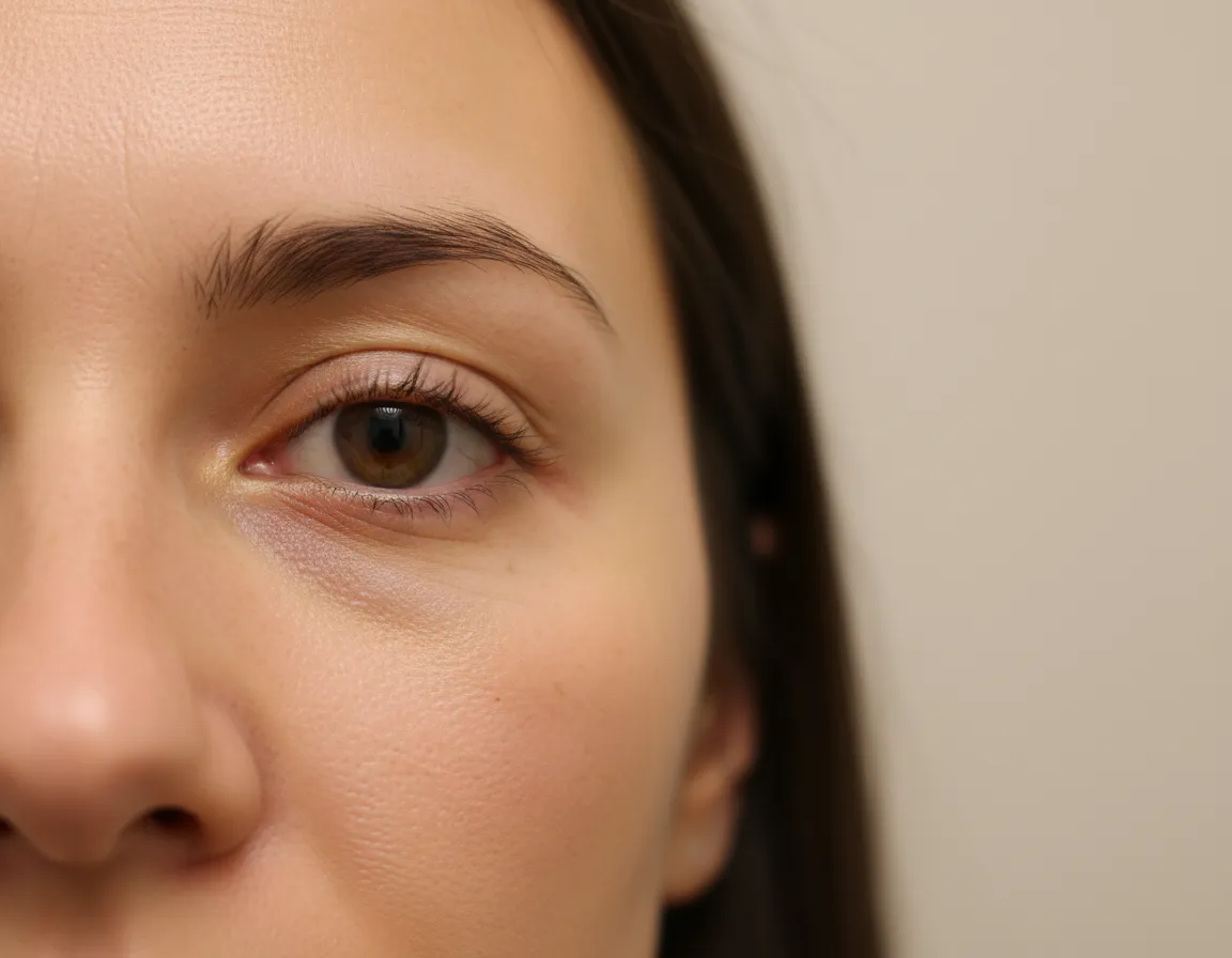 Nachherbild Unterlid