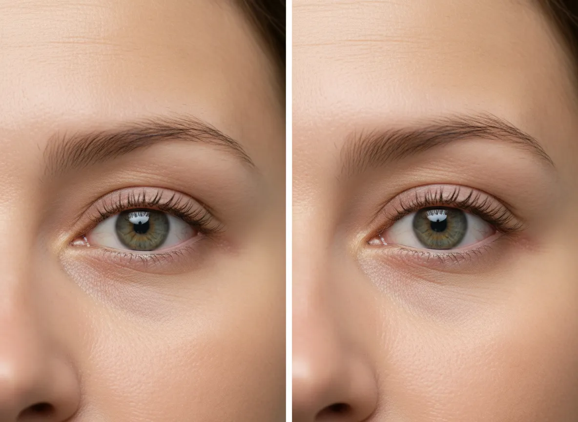 Plasma Pen Oberlidstraffung Vorher Nachher