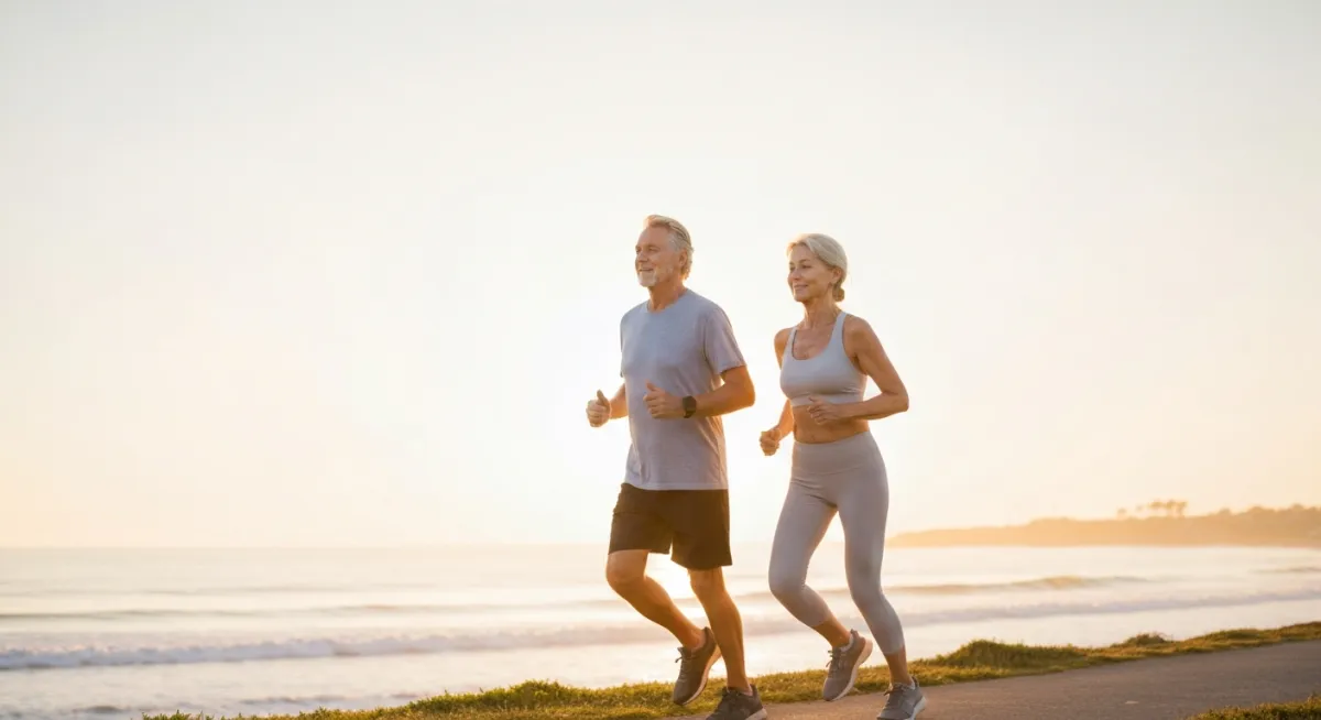 Active older adults representing extended healthspan