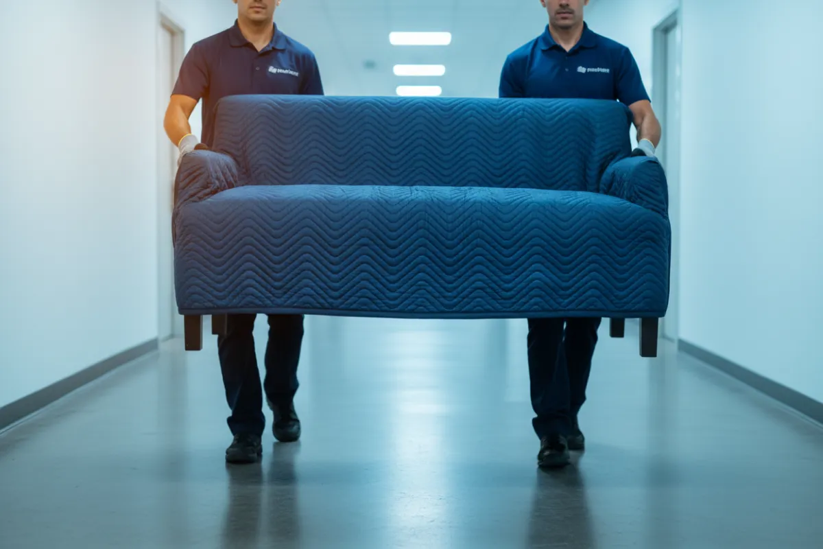 Moving Companies professional working on site