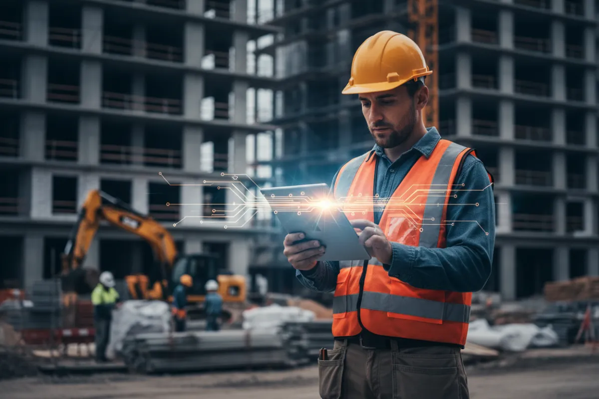 General Contractors professional working on site