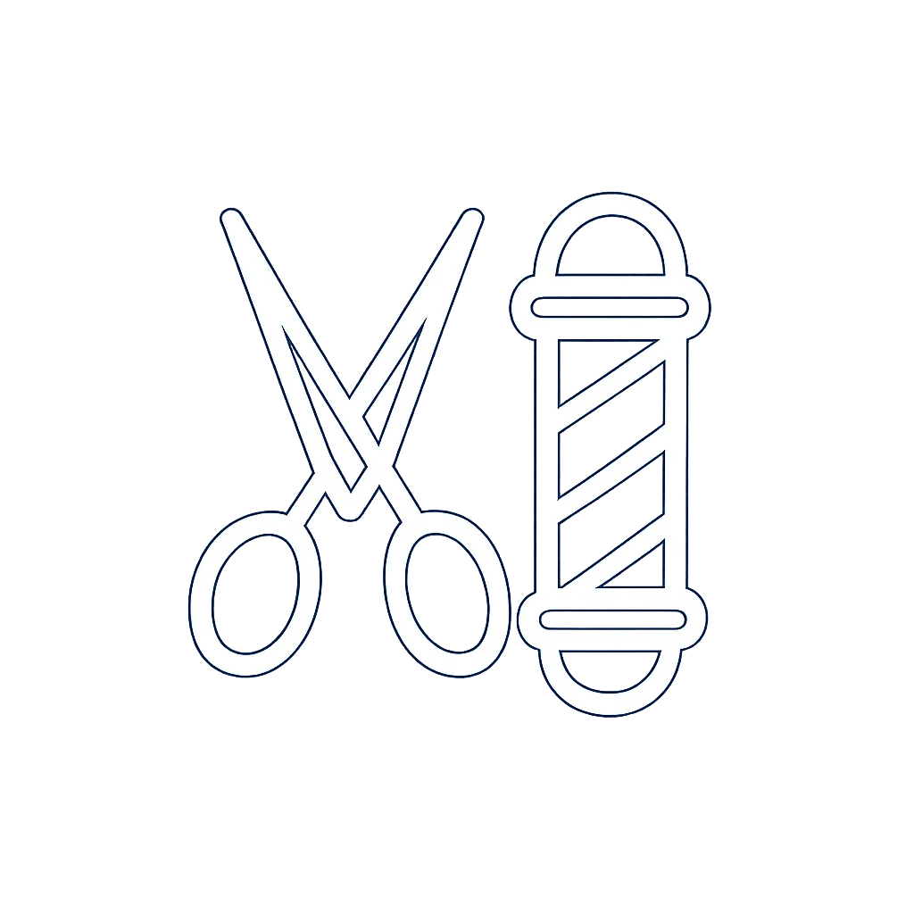 The Barber Grid Logo