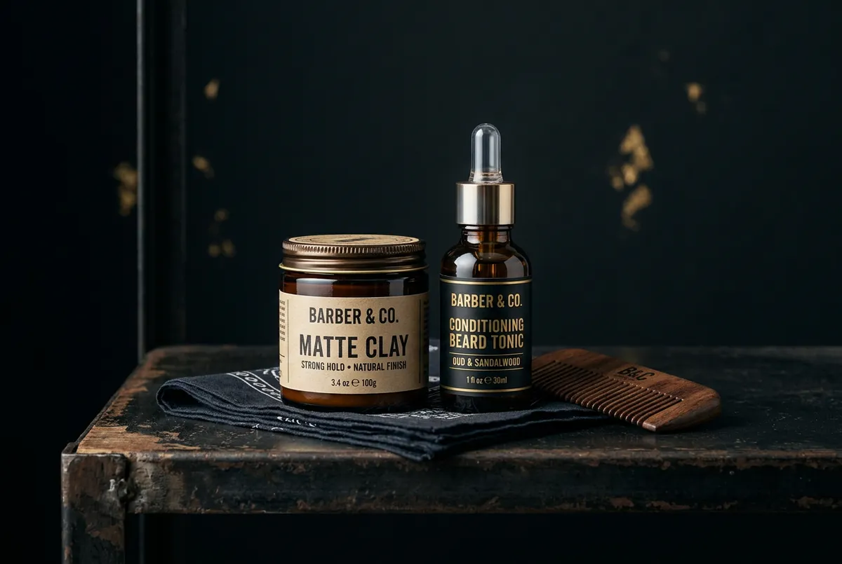 Artisan Matte Clay and Conditioning Beard Tonic Grooming Duo