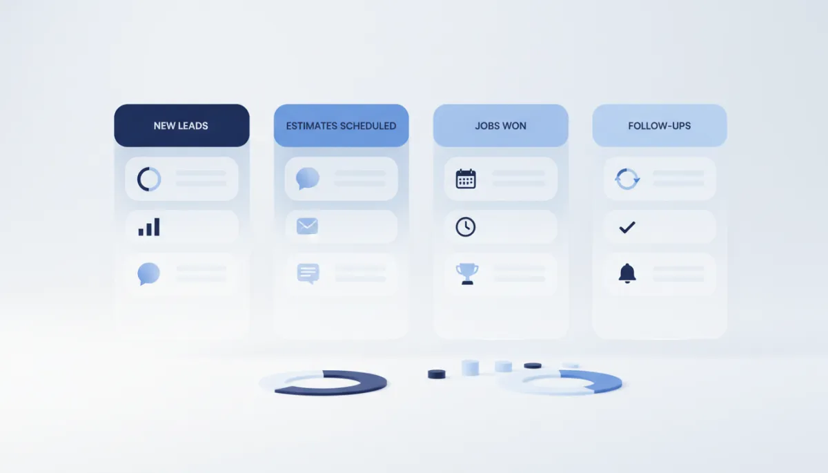 Apex Revenue contractor pipeline dashboard mockup
