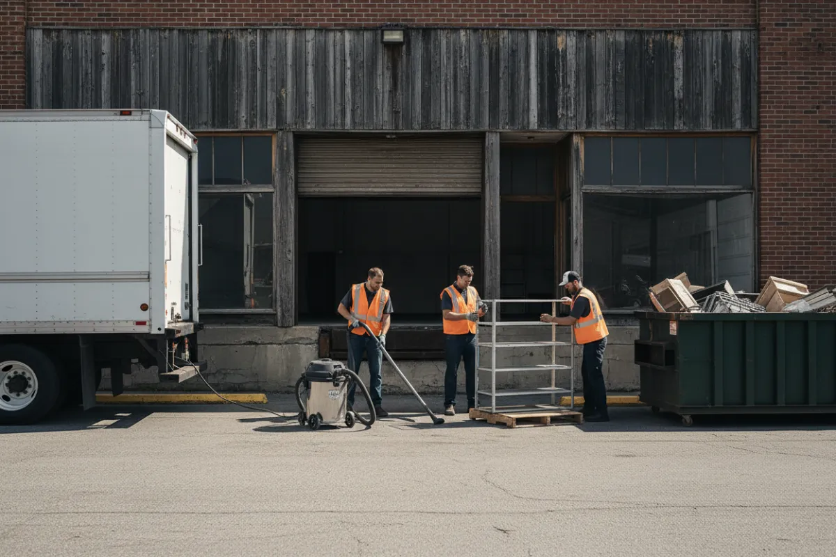 Commercial Cleanouts Service