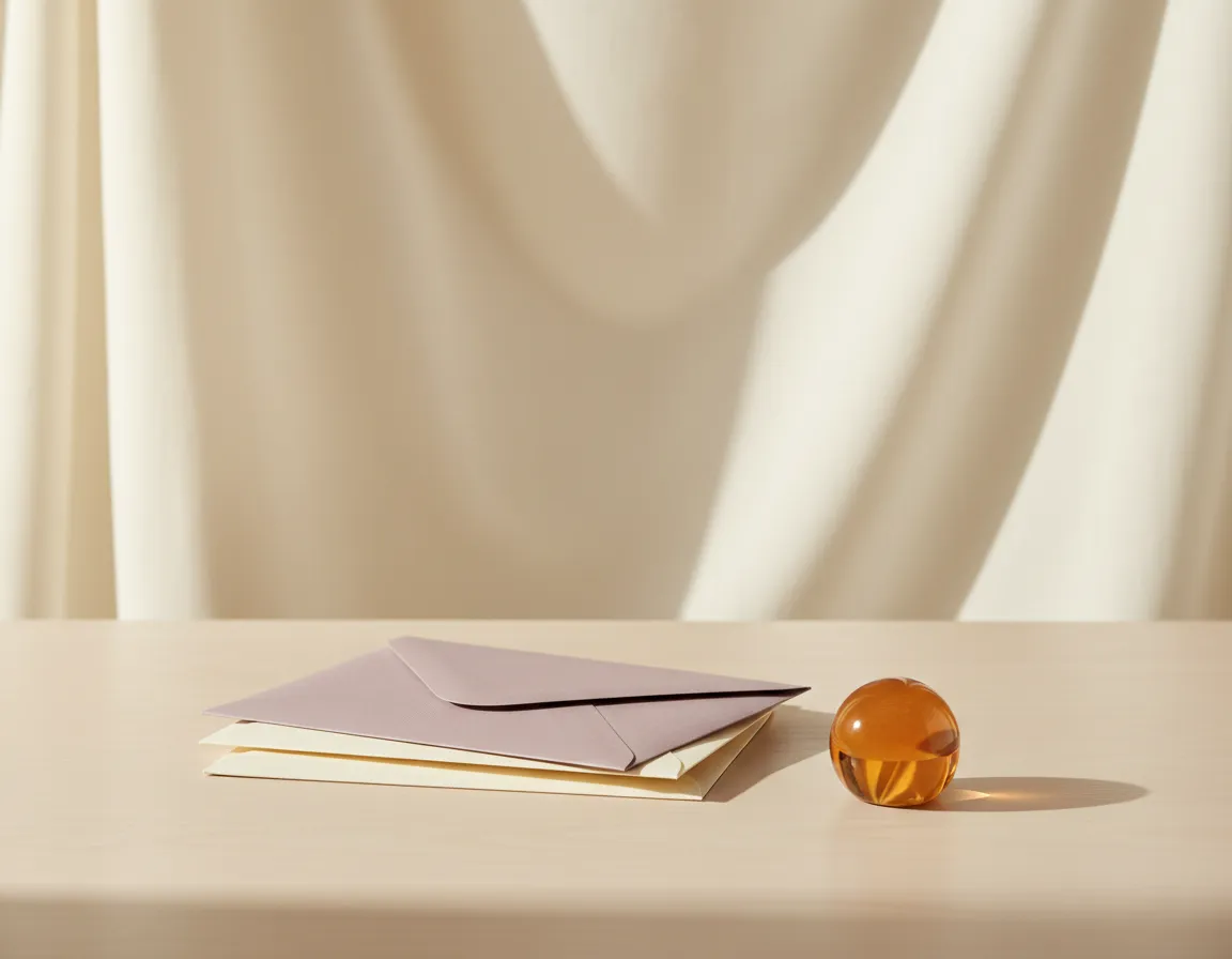 Soft lifestyle image showing a calm approach to money management
