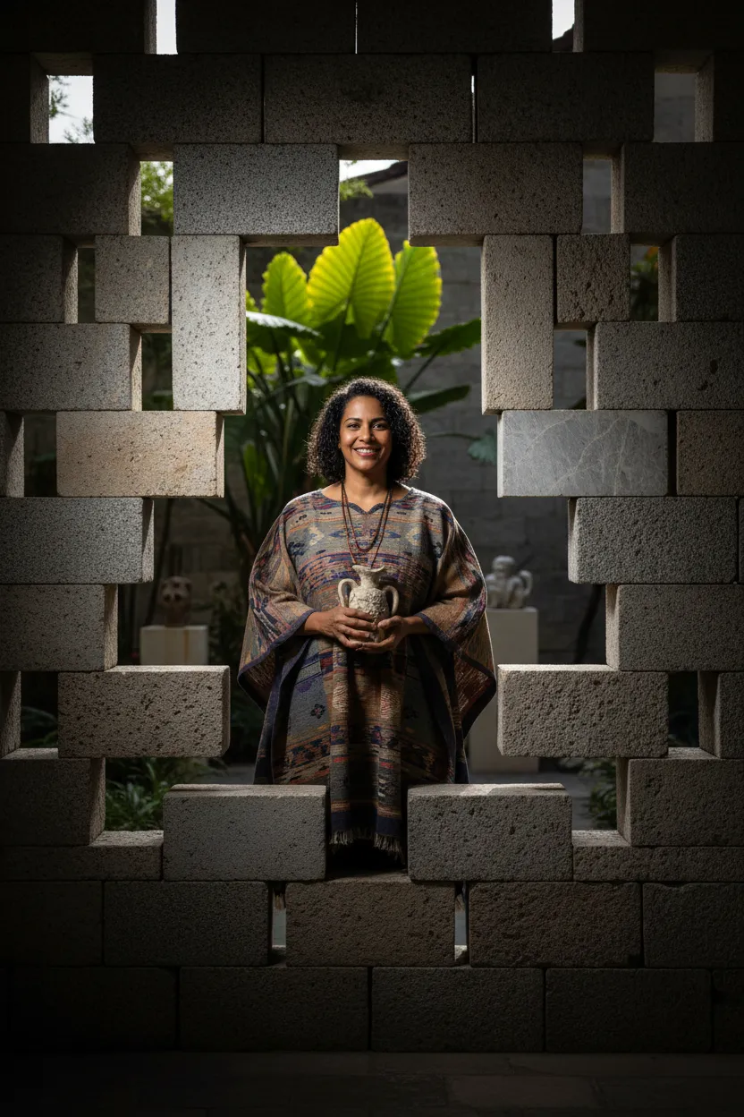 Portrait of featured guest artist