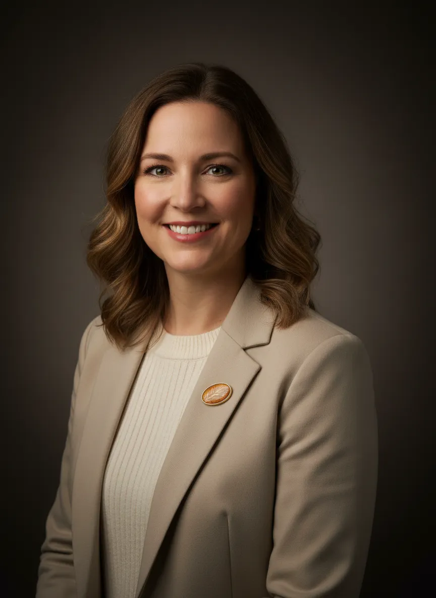 Friendly portrait of the founder and principal agent