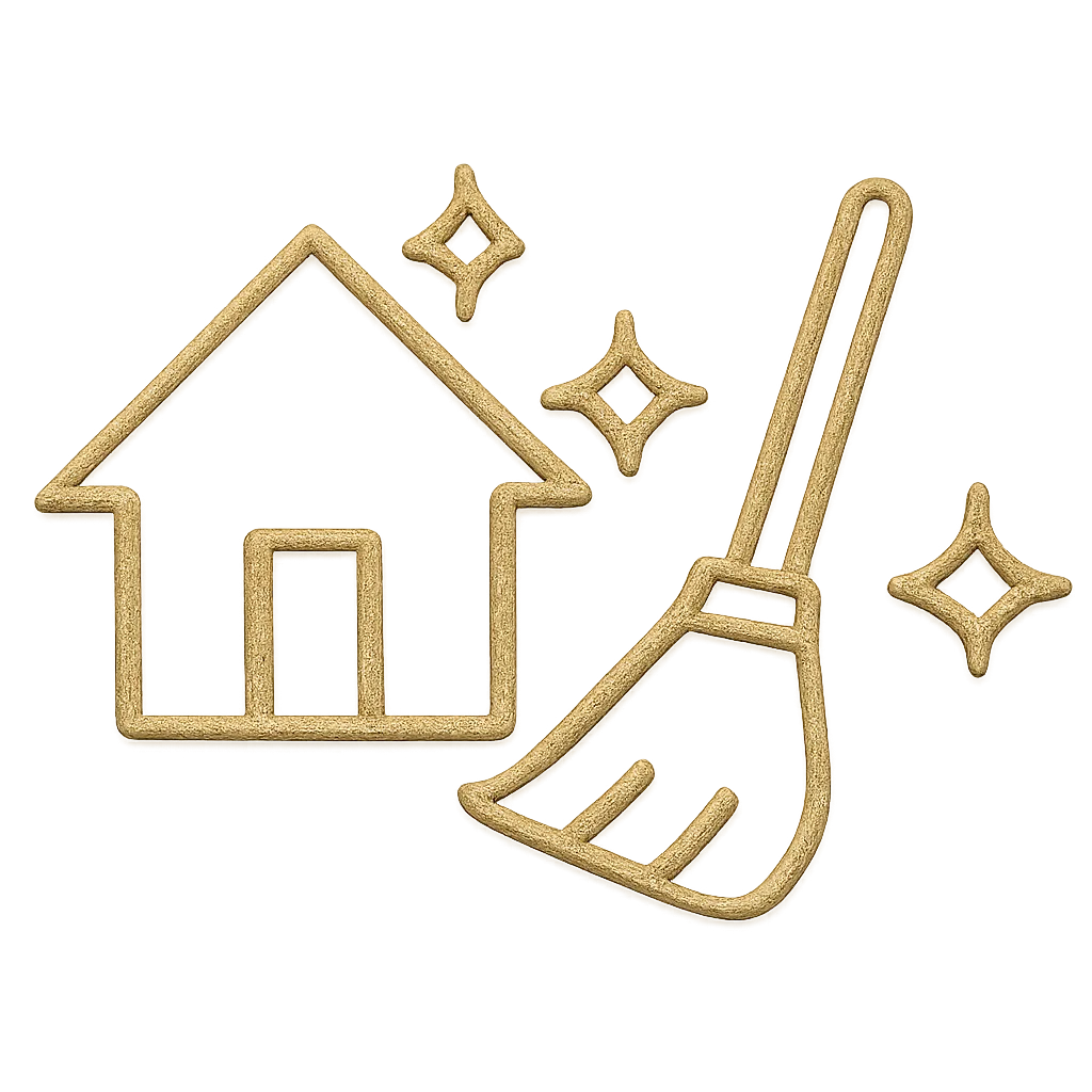 Gold icon: Clean, move-in ready condition