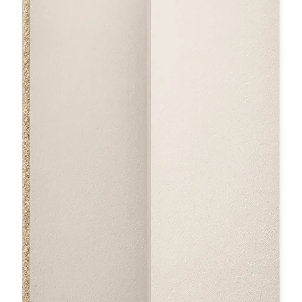 Minimalistische abstrakte Grafik für kompromisslose Qualität