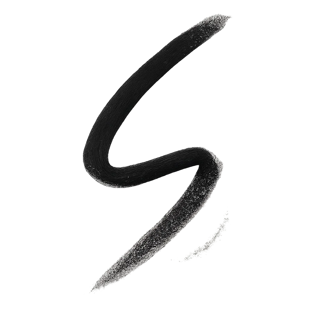 Minimalistische abstrakte Grafik für künstlerische Handschrift