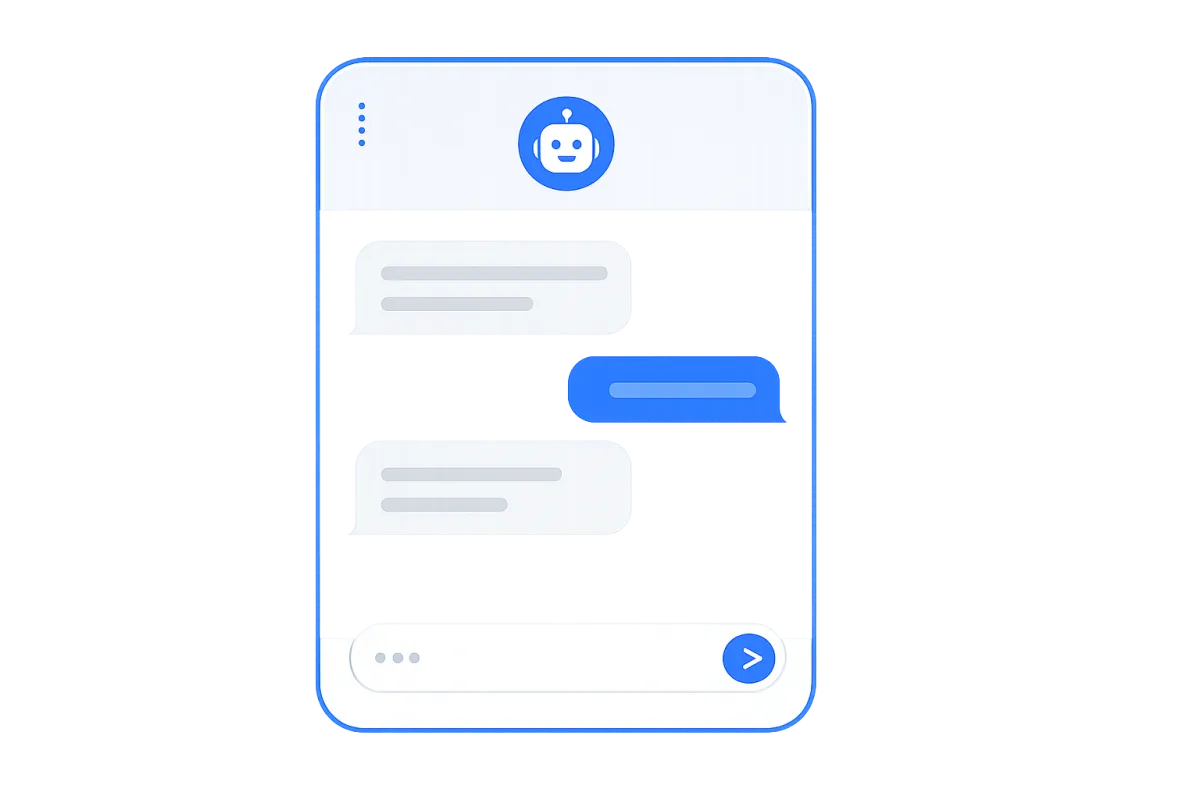 AI Chatbots Software Interface