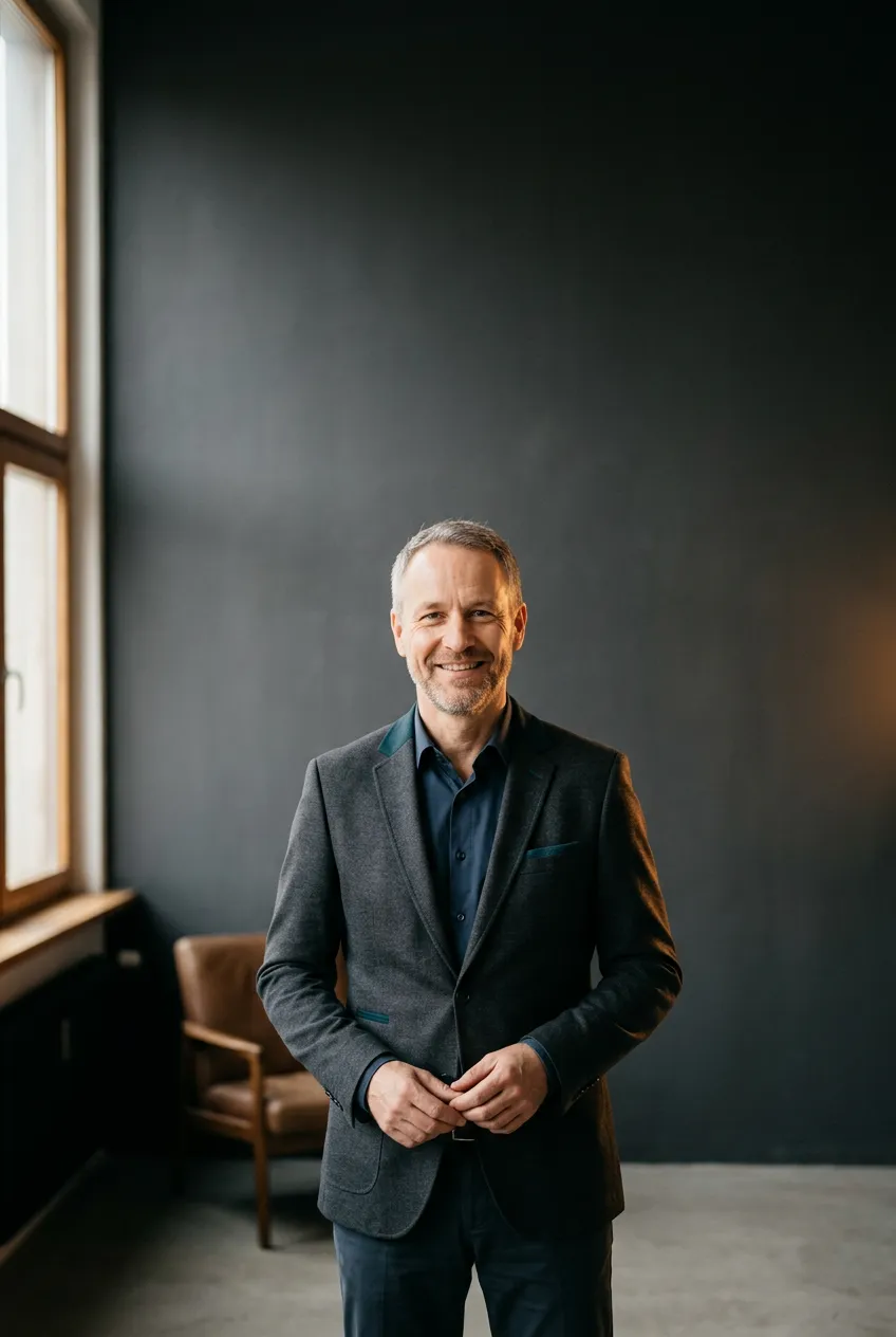 Porträt des Executive Coaches und Gründers von Contact
