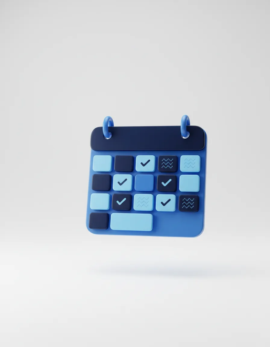 Abstract calendar and agenda representation