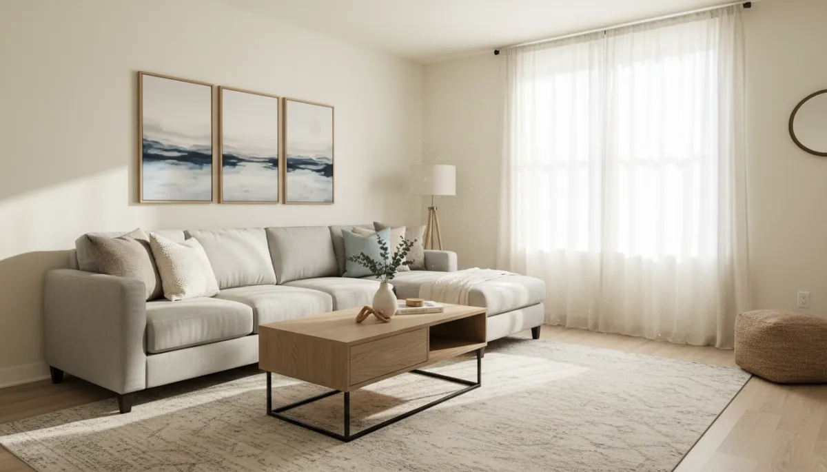 Eagel Rock Stays Shreveport - living room view